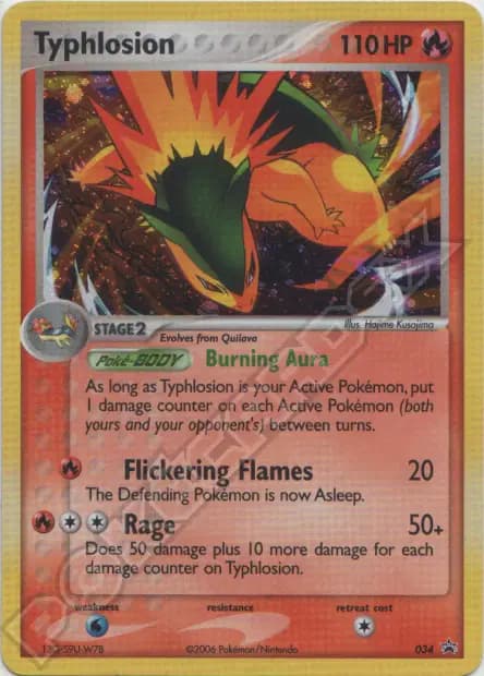 Typhlosion — Nintendo Black Star Promos