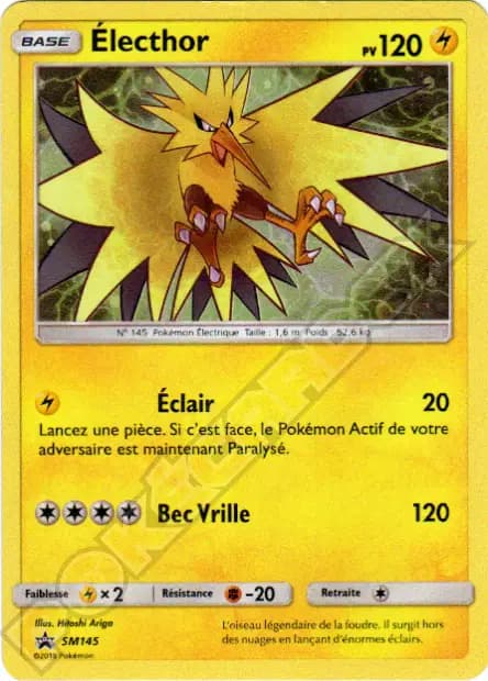 Zapdos — Sun & Moon Promos