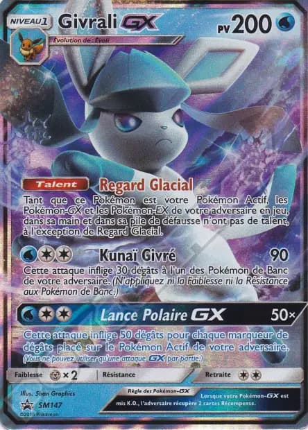 Glaceon — Sun & Moon Promos