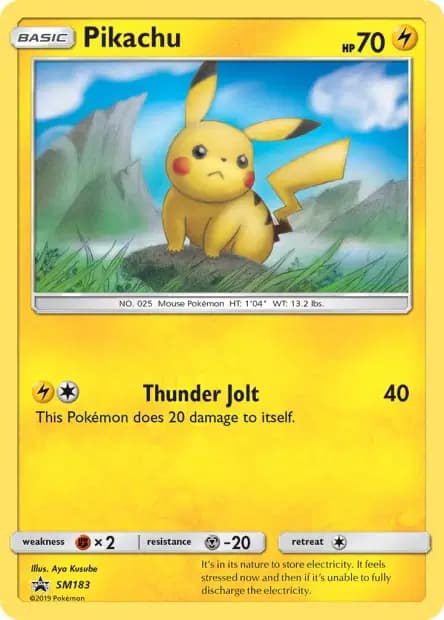 Pikachu — Sun & Moon Promos