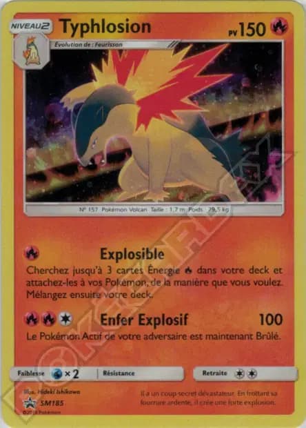 Typhlosion — Sun & Moon Promos