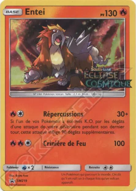 Entei — Sun & Moon Promos