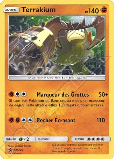 Terrakion — Sun & Moon Promos