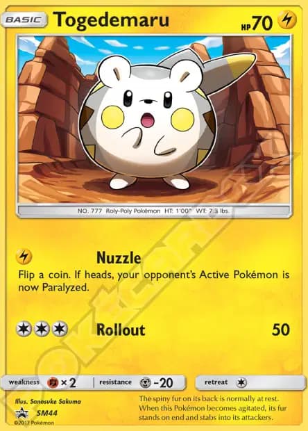 Togedemaru — Sun & Moon Promos