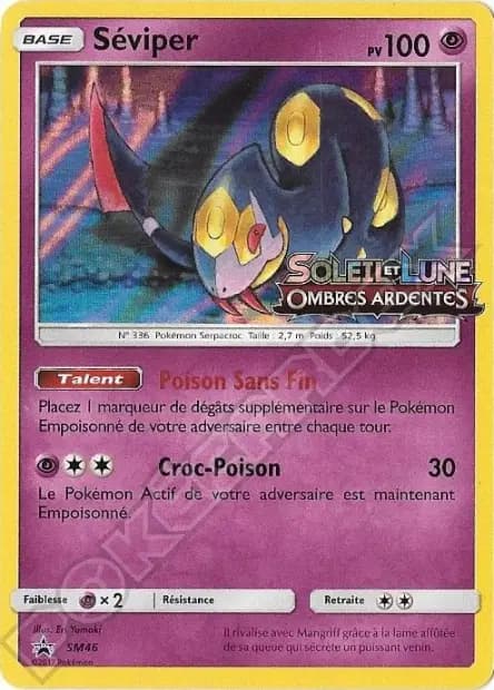 Seviper — Sun & Moon Promos