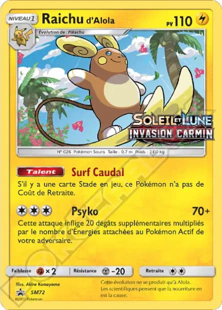 Raichu — Sun & Moon Promos