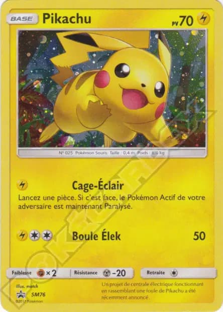 Pikachu — Sun & Moon Promos