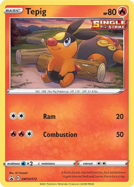 Tepig — Sword & Shield Promos