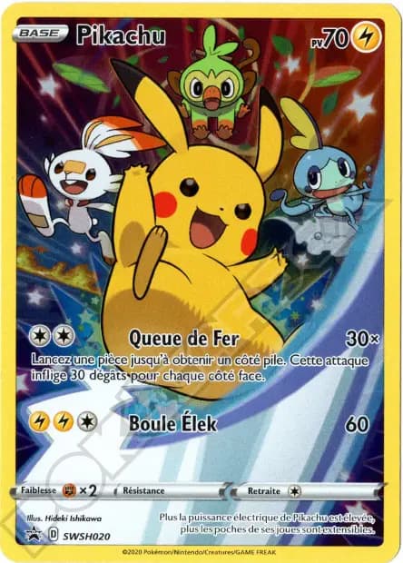 Pikachu — Sword & Shield Promos
