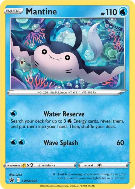 Mantine — Sword & Shield Promos