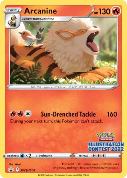 Arcanine — Sword & Shield Promos