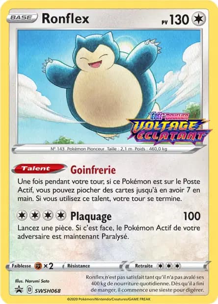 Snorlax — Sword & Shield Promos