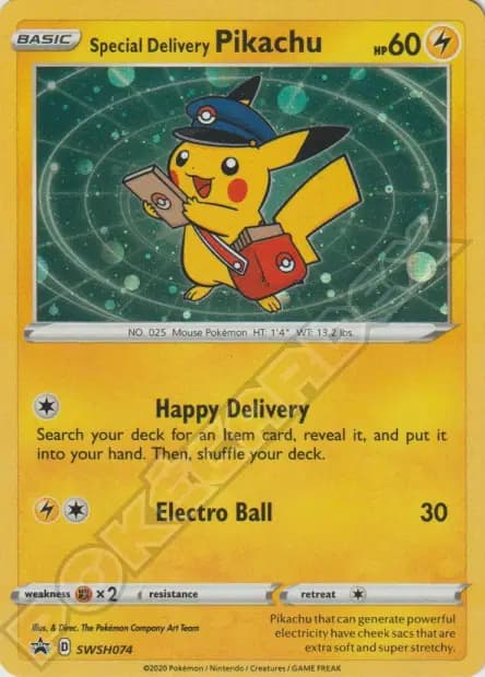Pikachu — Sword & Shield Promos