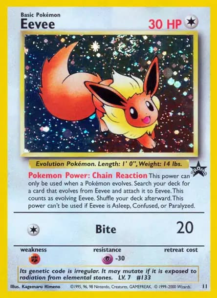 Eevee — WotC Black Star Promos