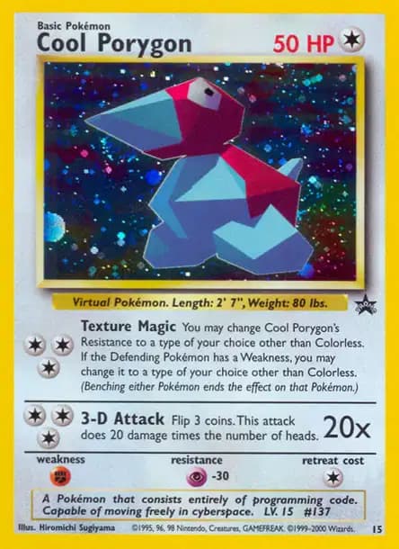 Porygon — WotC Black Star Promos
