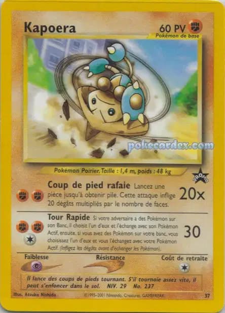 Hitmontop — WotC Black Star Promos