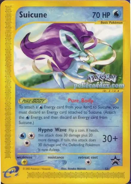 Suicune — WotC Black Star Promos