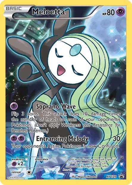 Meloetta — XY Promos