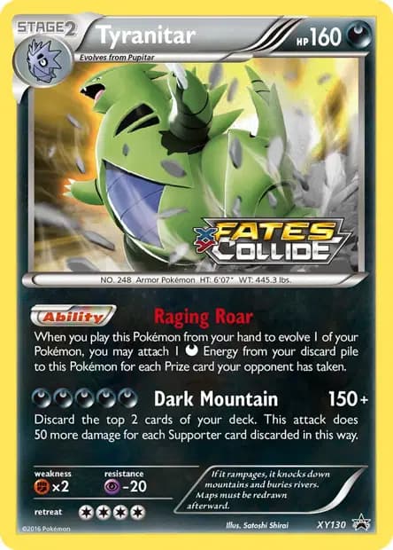 Tyranitar — XY Promos