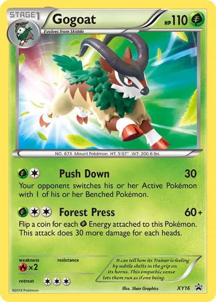 Gogoat — XY Promos