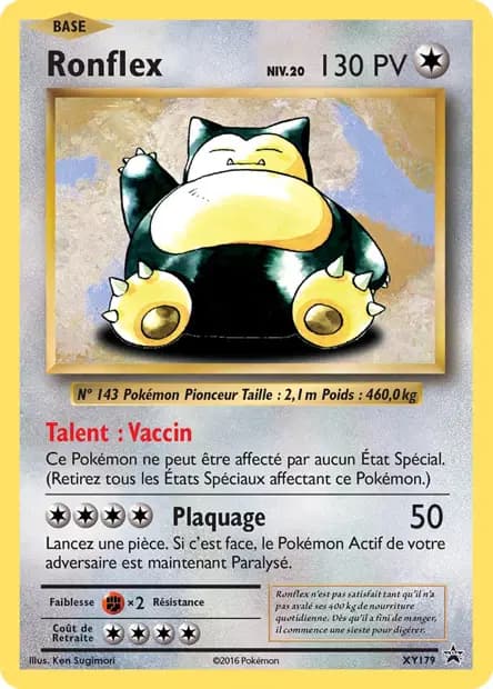 Snorlax — XY Promos