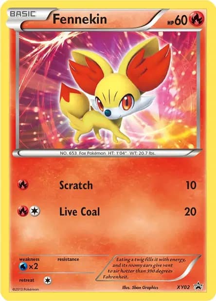 Fennekin — XY Promos