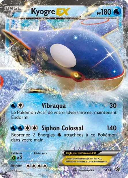 Kyogre — XY Promos