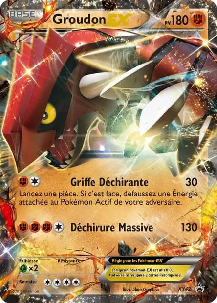 Groudon — XY Promos