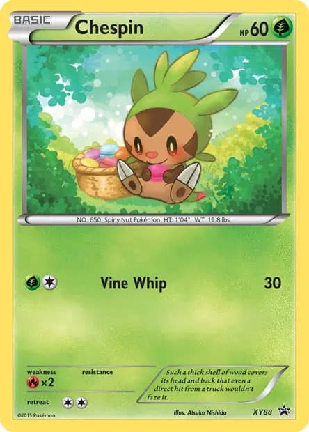 Chespin — XY Promos