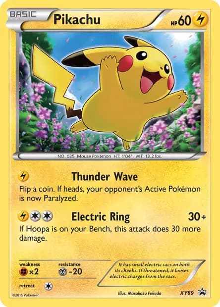 Pikachu — XY Promos