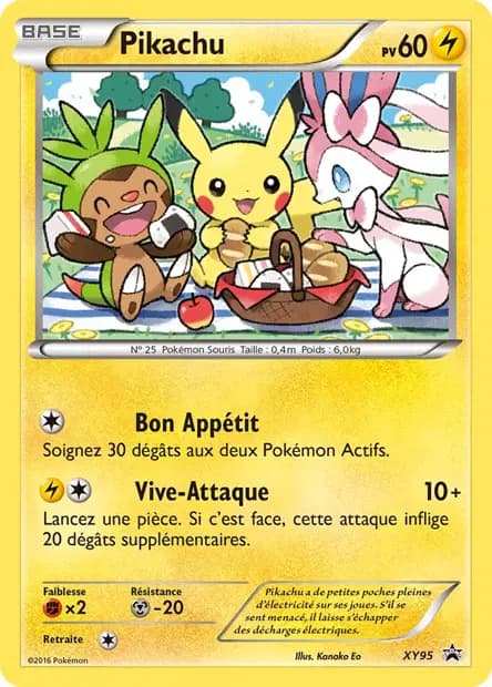 Pikachu — XY Promos