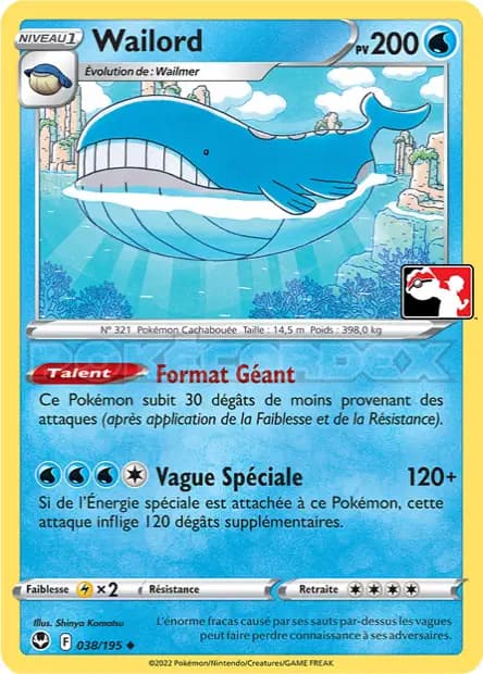 Wailord — Reward Pack