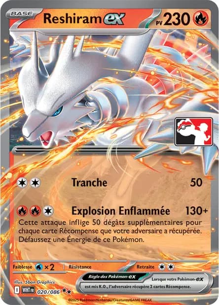 Reshiram — Reward Pack