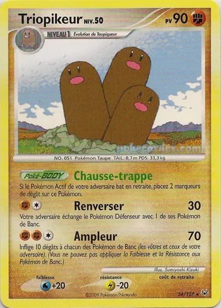 Dugtrio — Platinum
