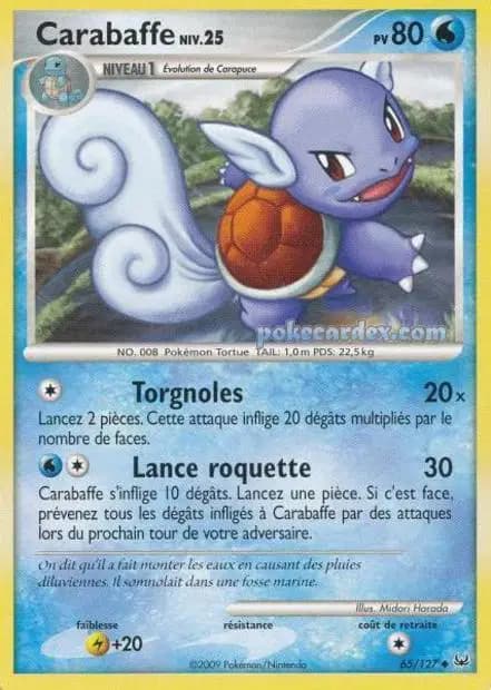 Wartortle — Platinum