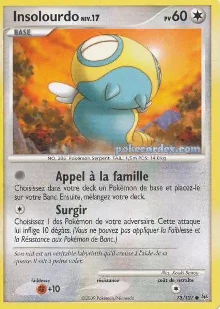 Dunsparce — Platinum