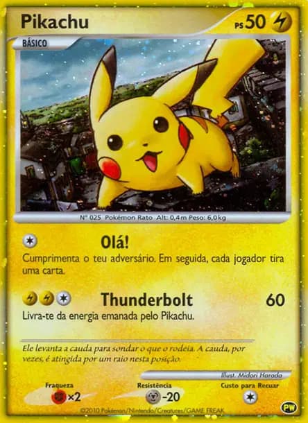 Pikachu — Pikachu World Collection 2010