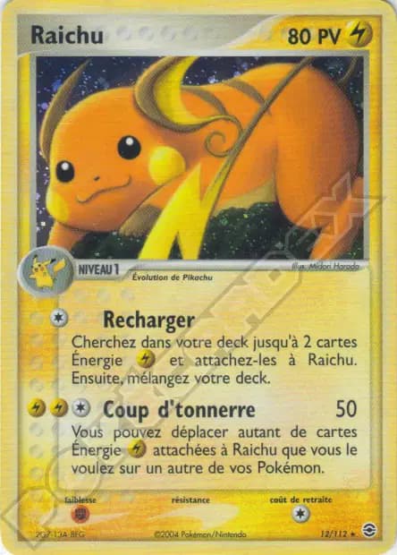 Raichu — EX FireRed & LeafGreen
