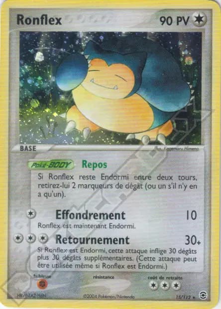 Snorlax — EX FireRed & LeafGreen