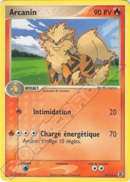 Arcanine — EX FireRed & LeafGreen