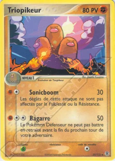 Dugtrio — EX FireRed & LeafGreen