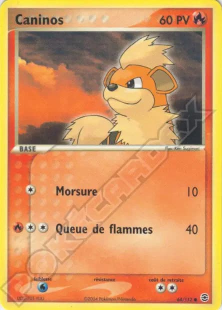 Growlithe — EX FireRed & LeafGreen