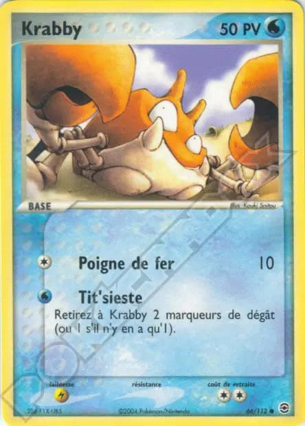 Krabby — EX FireRed & LeafGreen