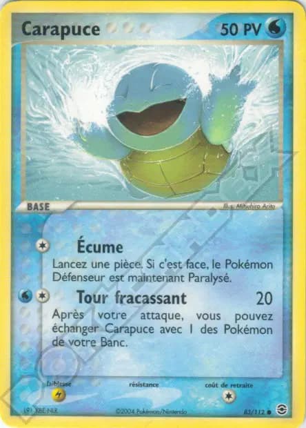 Squirtle — EX FireRed & LeafGreen