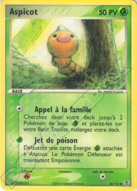Weedle — EX FireRed & LeafGreen
