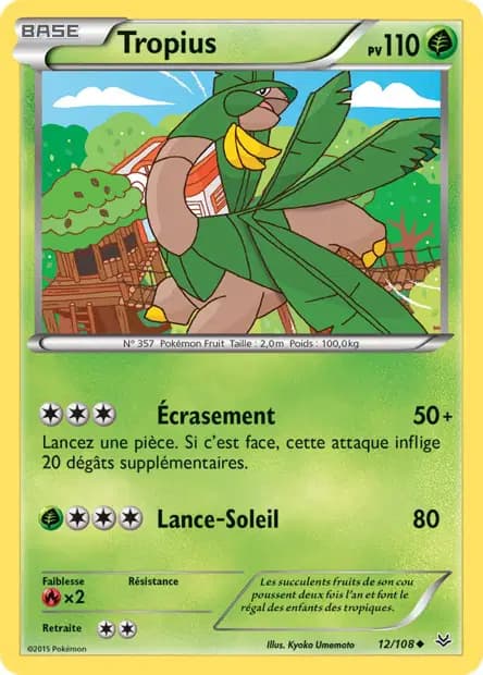 Tropius — Roaring Skies