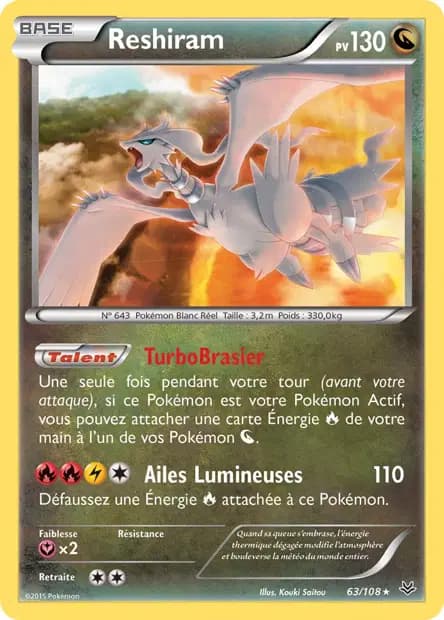 Reshiram — Roaring Skies