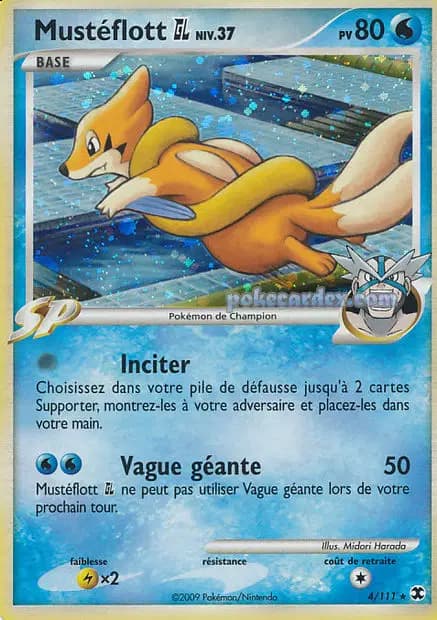 Floatzel — Platinum—Rising Rivals