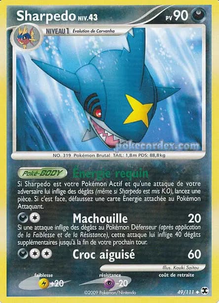 Sharpedo — Platinum—Rising Rivals