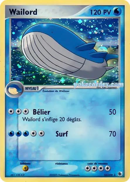 Wailord — EX Ruby & Sapphire